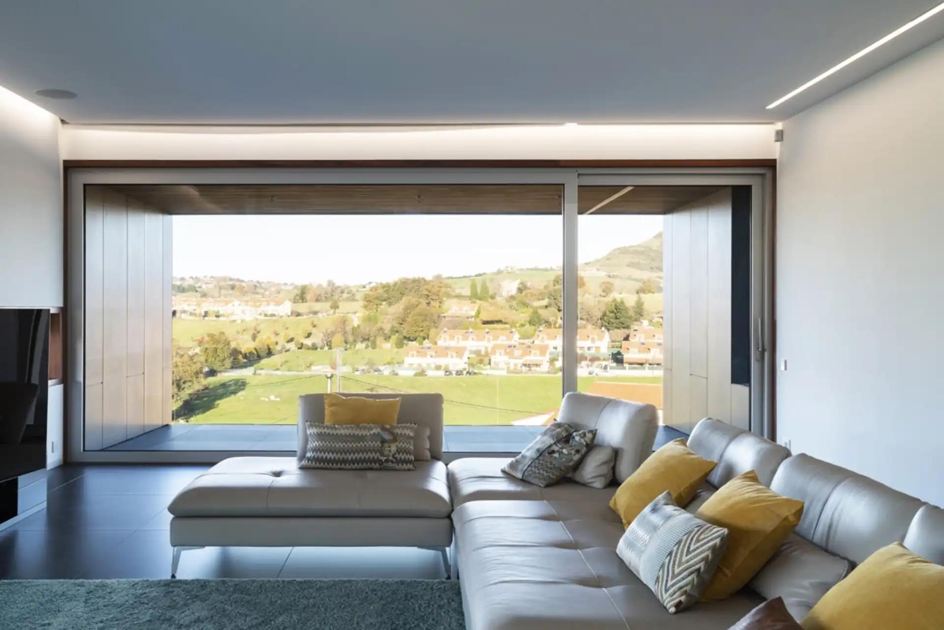 Elegant steel-frame window system