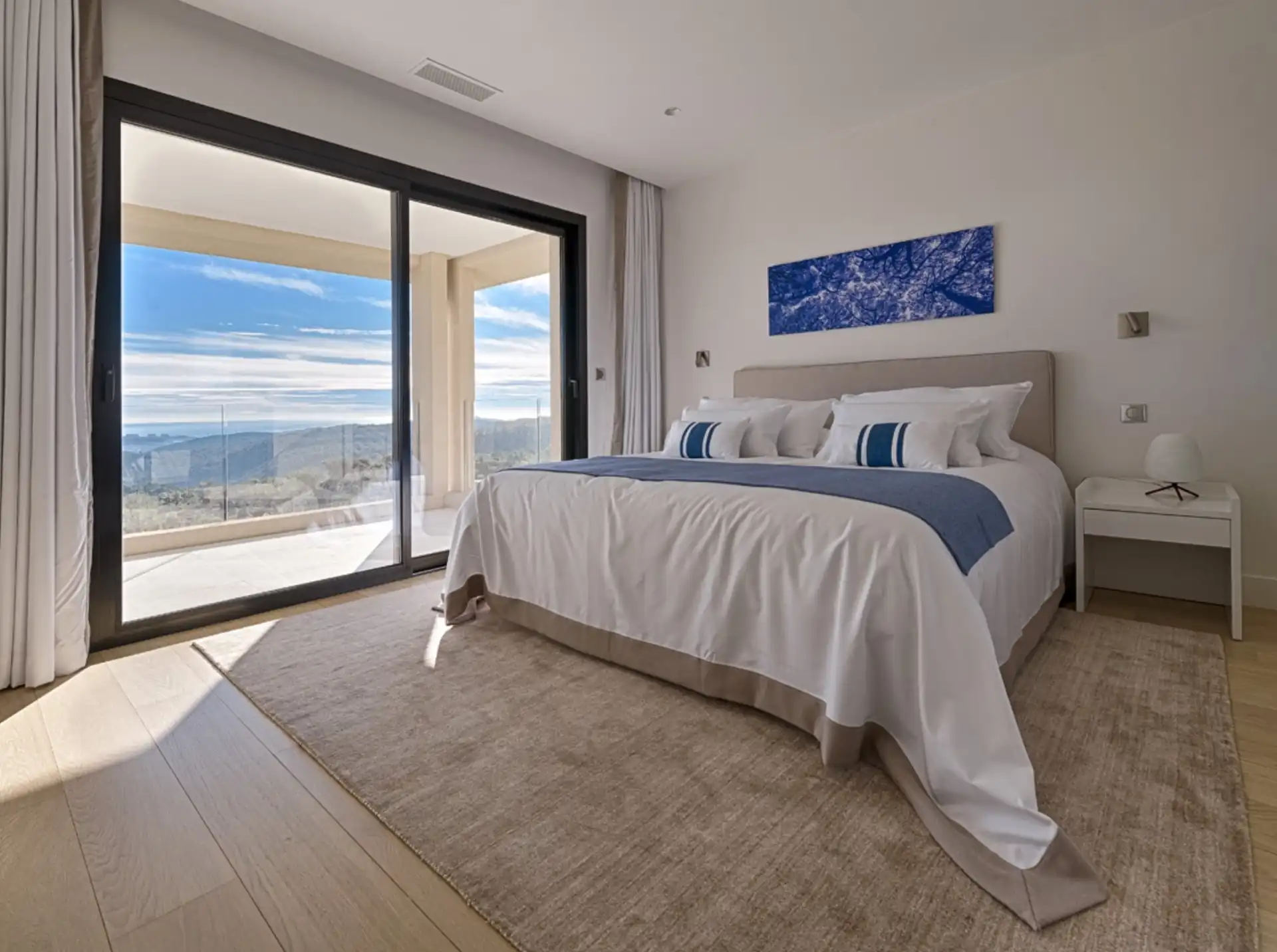 Premium lift-and-slide patio doors connecting indoor and outdoor living spaces